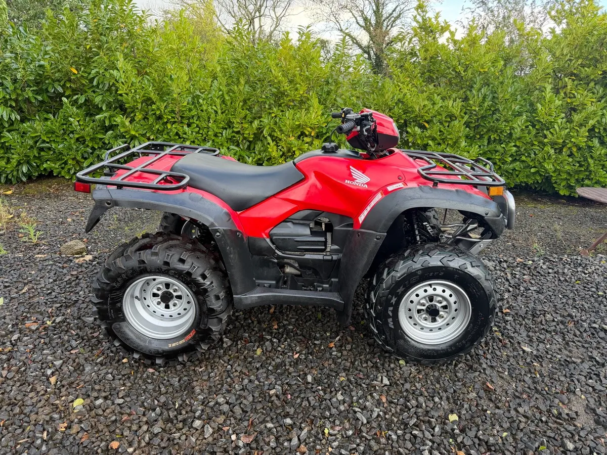Honda TRX 500FE quad - Image 4