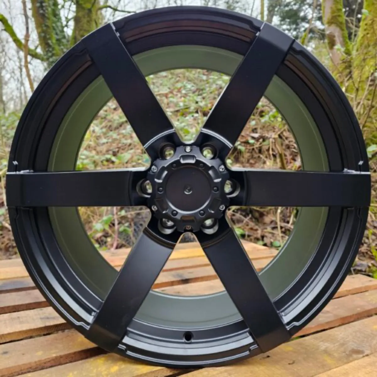 20” black Matt alloys 4x4 6x139 fitment