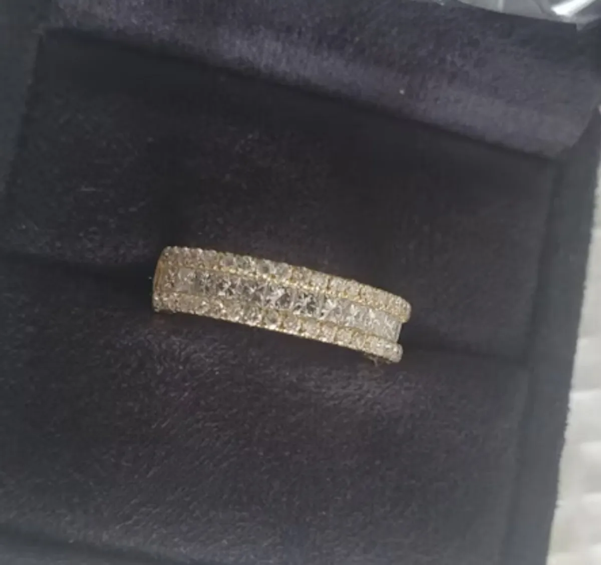 18 ct gold diamond ring - Image 2