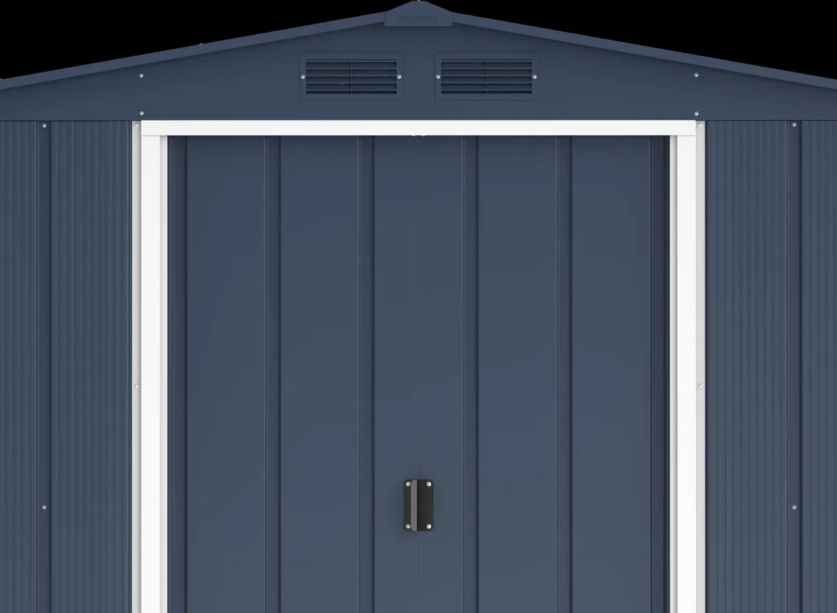 8x8 ECO Steel Garden Sheds+ FREE Floor Kit - Image 4