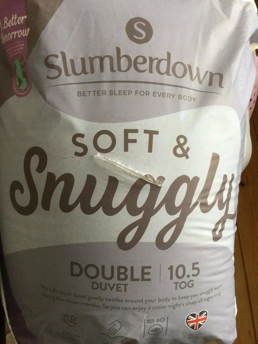 NEW SEALED Slumberdown Double Duvet 10.5 tog - Image 1