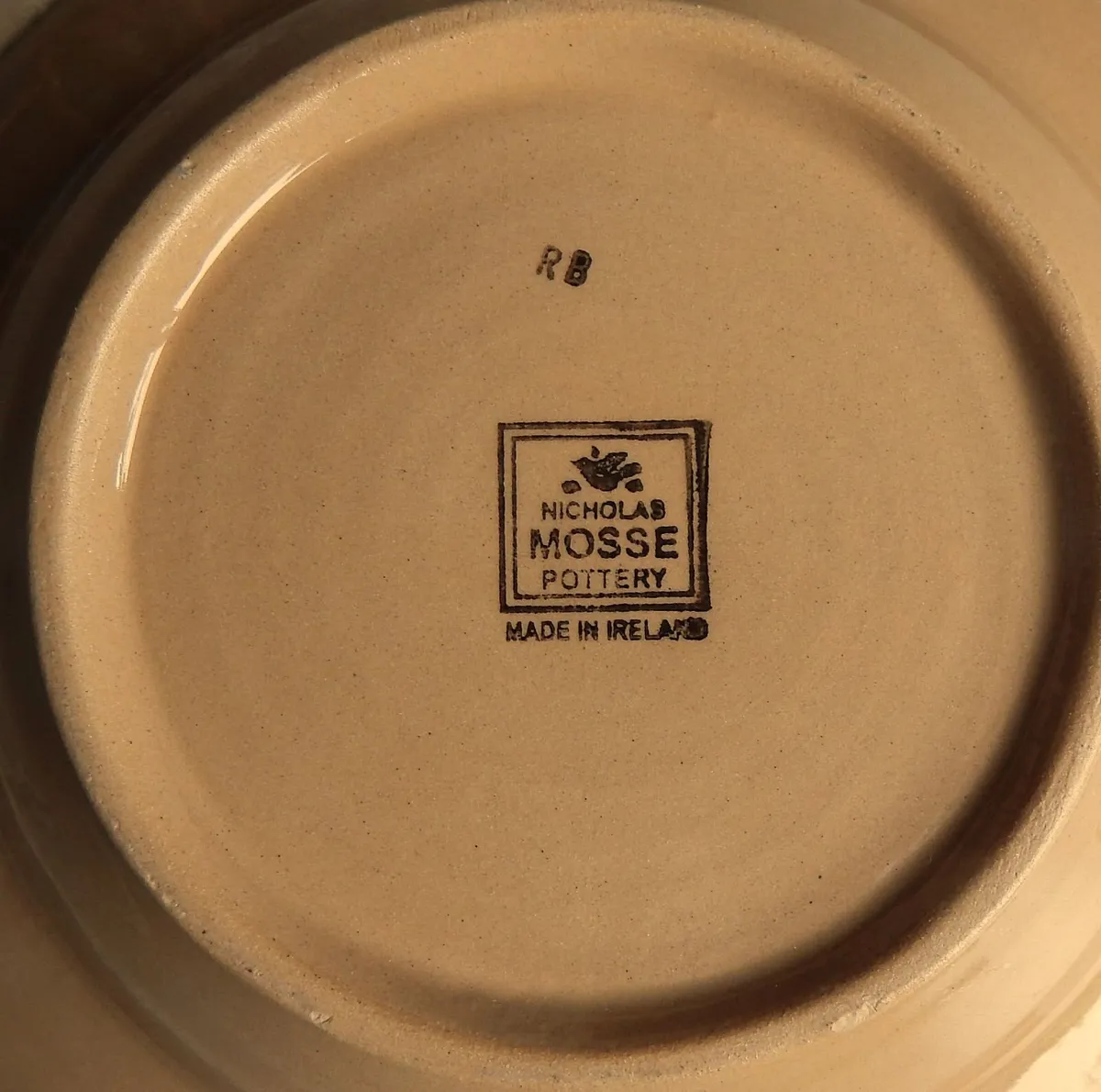Nicholas Mosse Pottery Pasta Bowl & Side Plate - Image 4