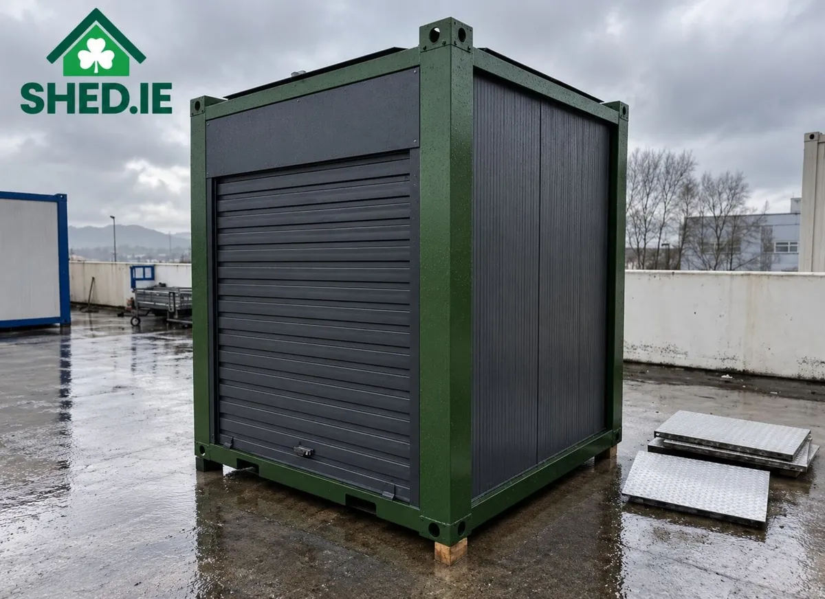Steel Garage/Storage Container–Roller Shutter Door - Image 2