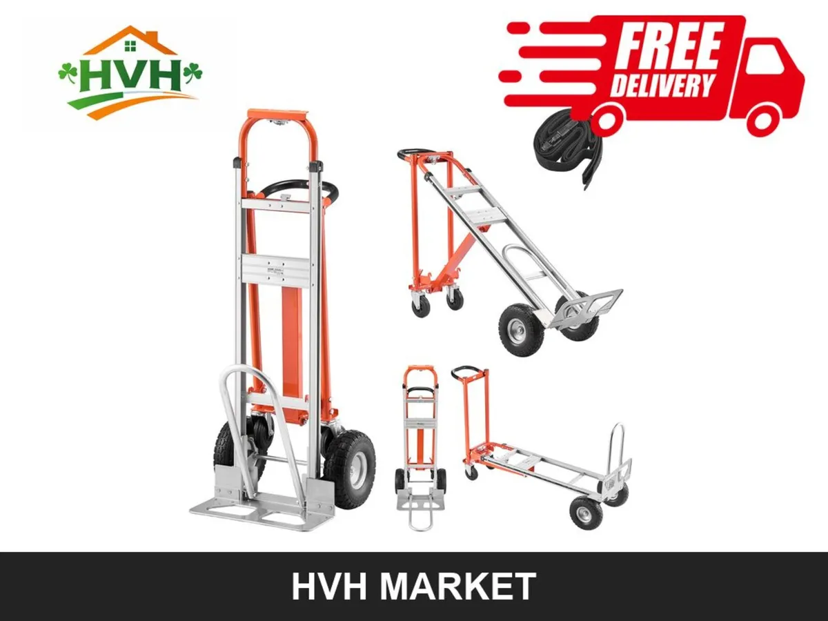 4-in-1 Convertible Hand Truck, 453.6kg - Image 1