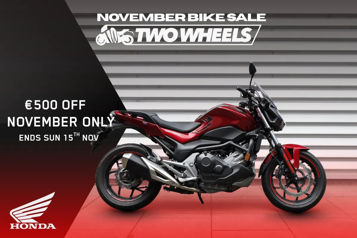 HONDA NC750S NOW ONLY €6,250 - Image 1