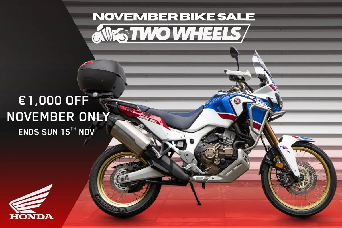 HONDA Africa Twin Adventure Sport NOW ONLY €12,950 - Image 1