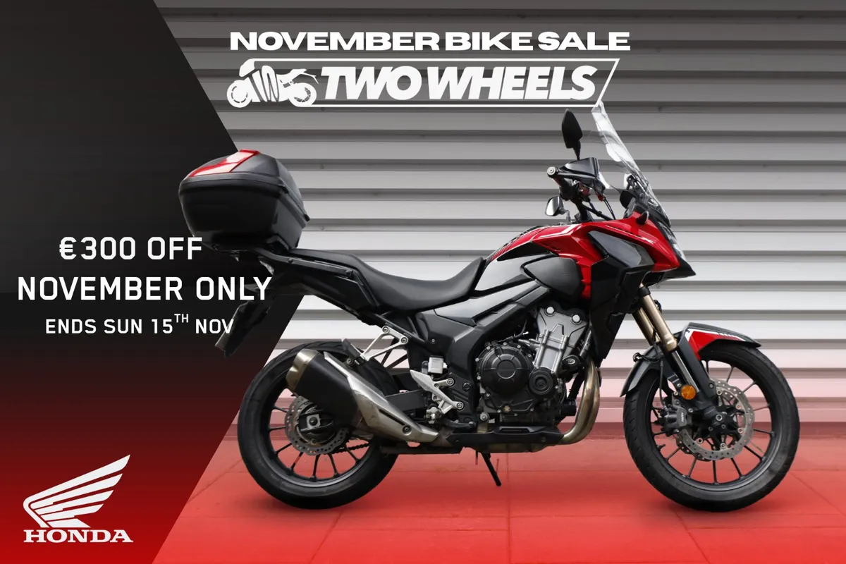 HONDA CB500X NOW ONLY €6,450 - Image 1