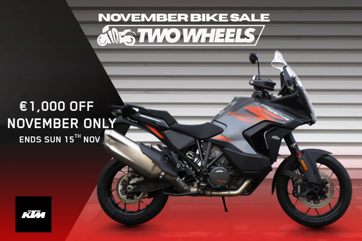 KTM 1290 Super Adventure NOW ONLY €14,000 - Image 1