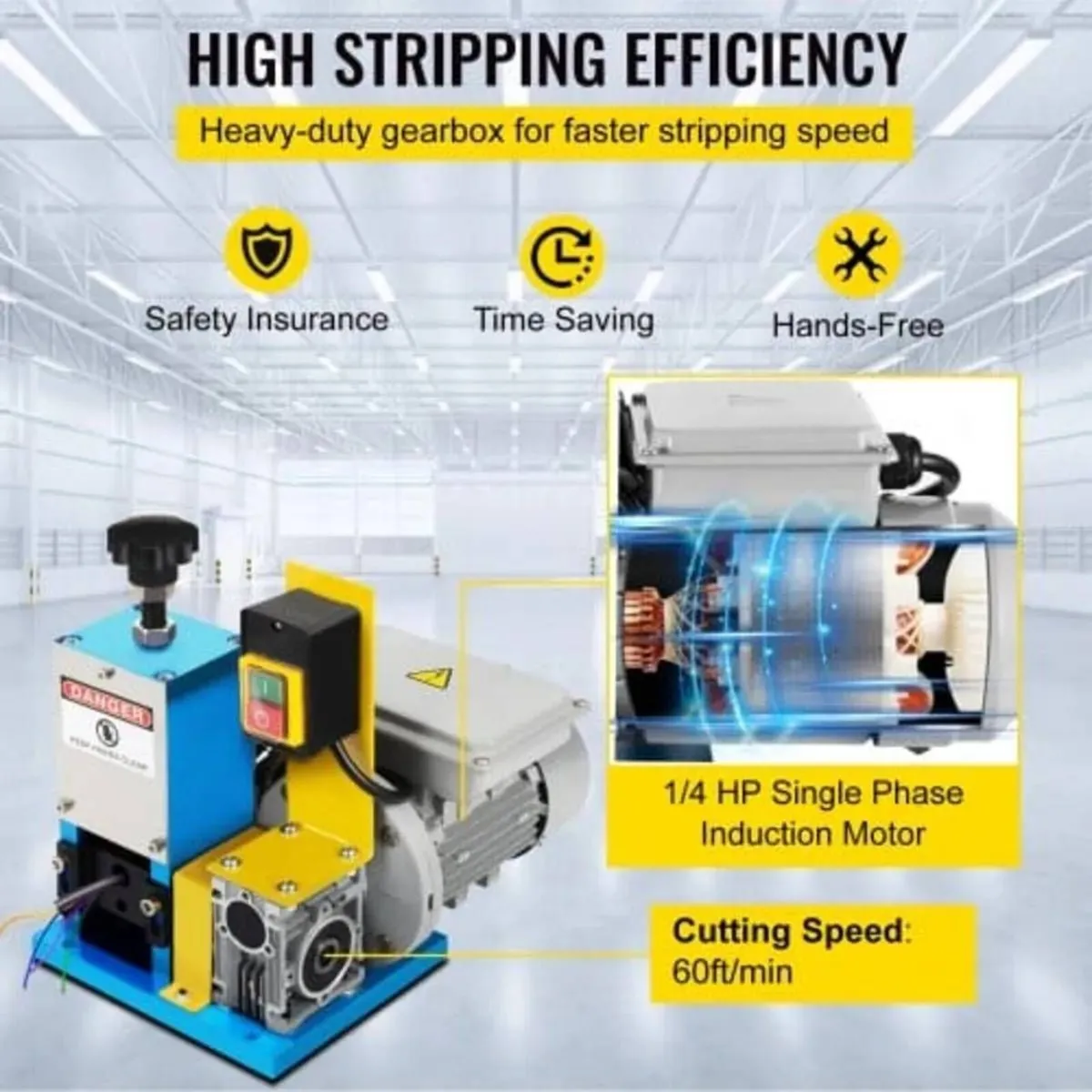 Wire Stripper Automatic Cable Peeling Machine - Image 1