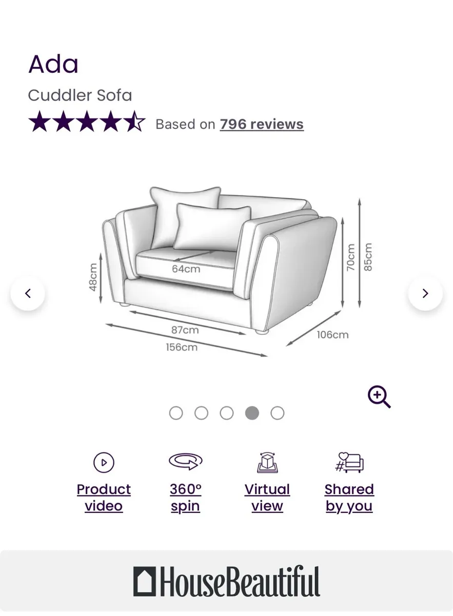 Cuddler Sofa - Image 4