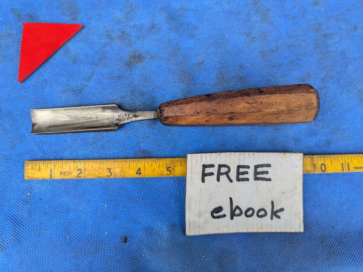 1" Woodcarvers Gouge by Ward & Payne - Image 1