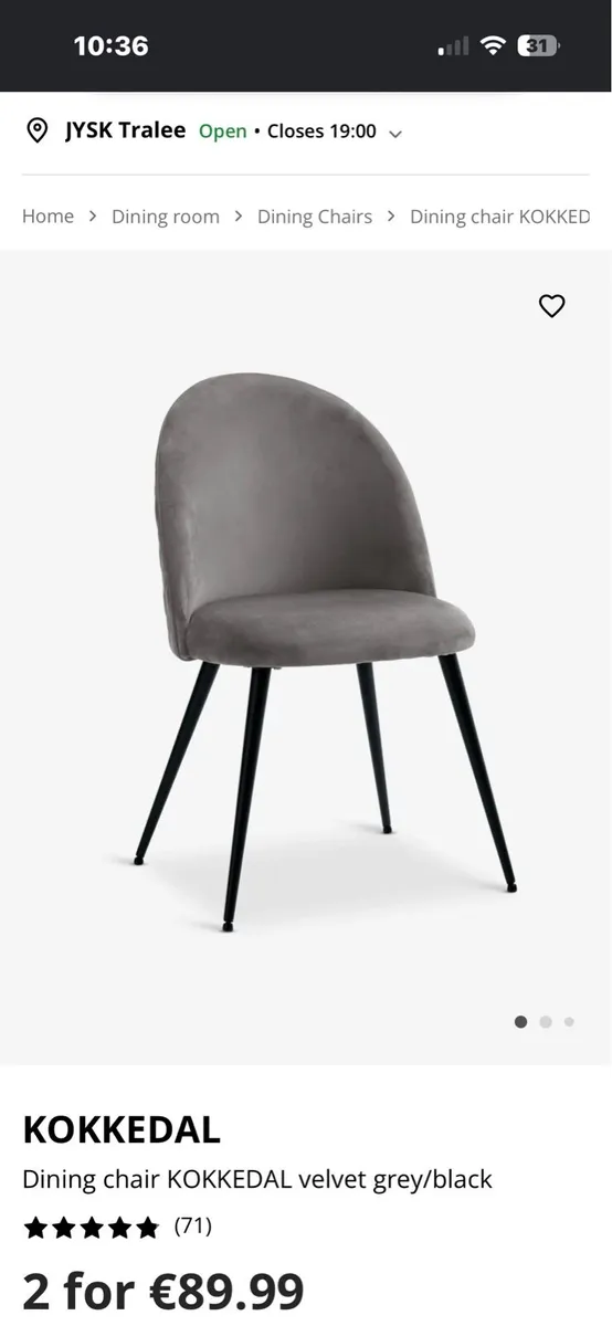 Table and chairs - Image 3