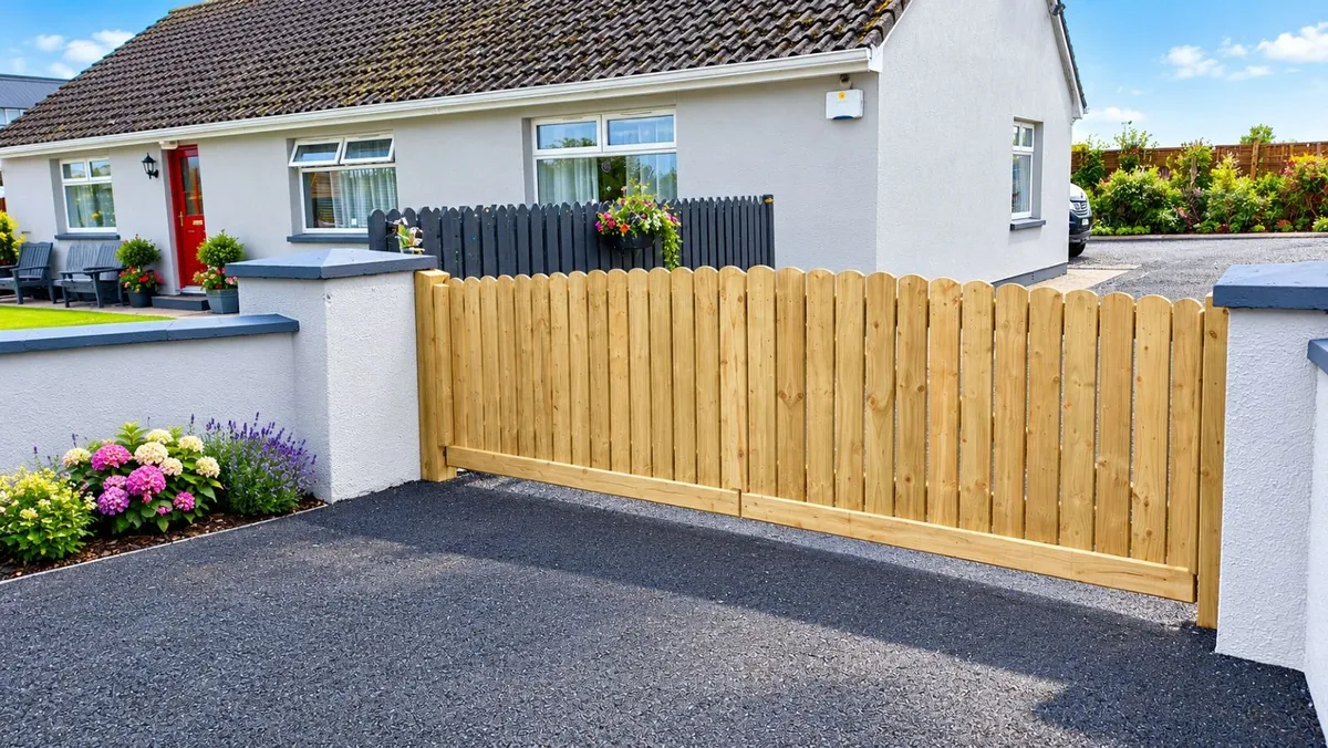Driveway Picket Gates - Image 1