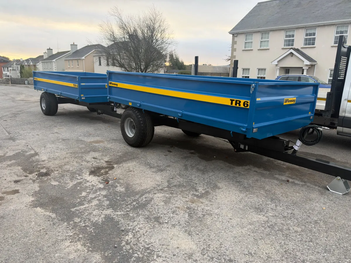 New Fleming TR6 Tipping Trailer - Image 1