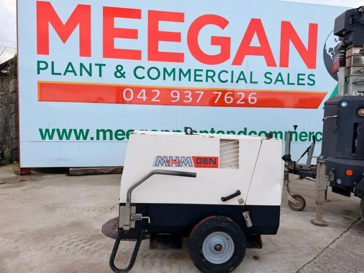2019  10kva silent diesel generator  kubota  2742 - Image 1