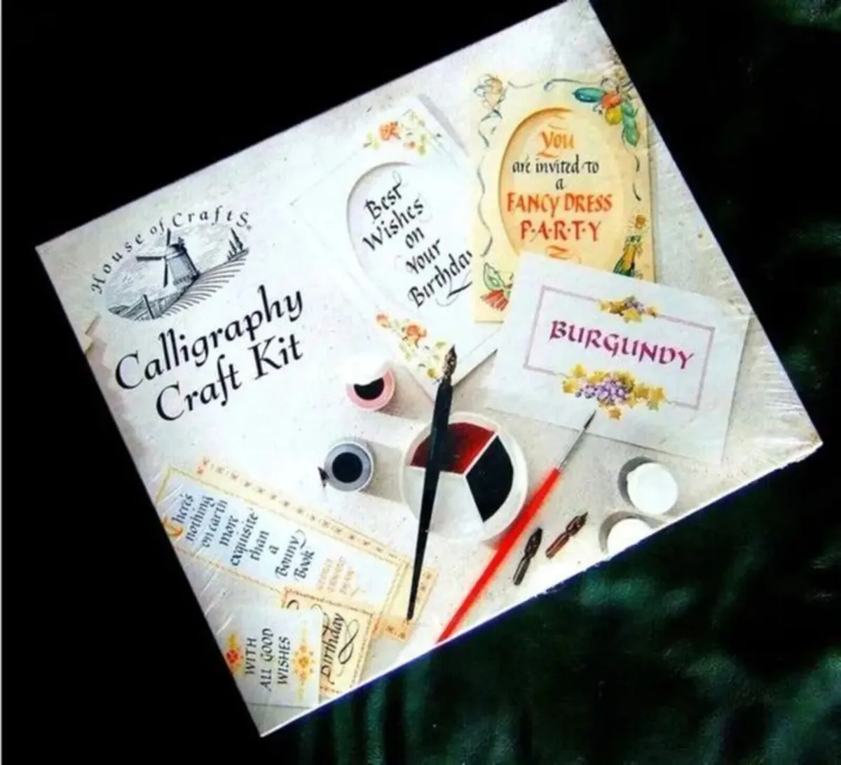 Brand New Sealed House of Crafts Calligraphy Kit - Image 2