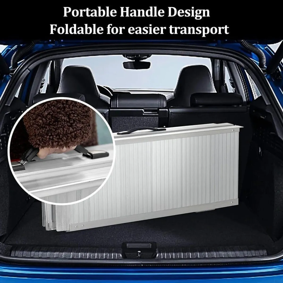 3ft Lightweight Folding Aluminium Mobility Ramp - Image 4