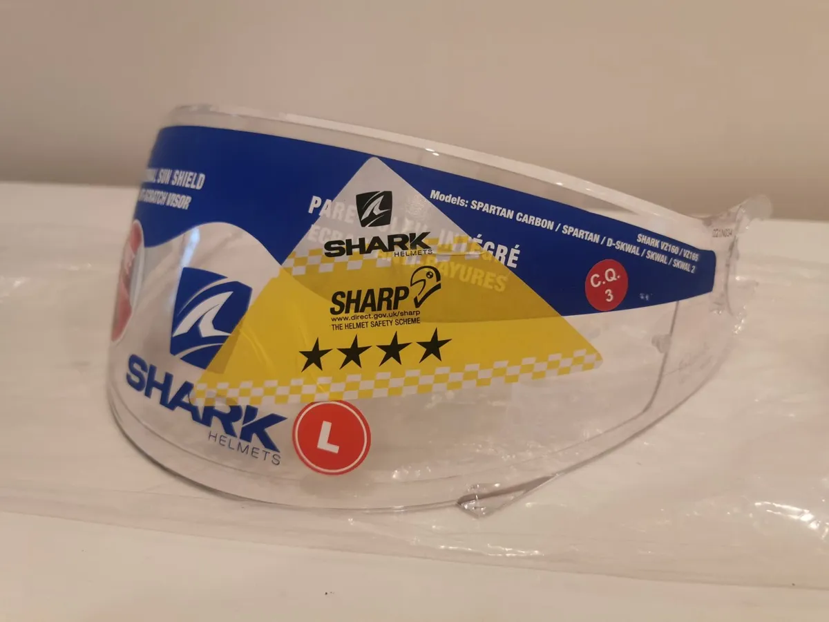 Brand New Original SHARK Visor - Image 3