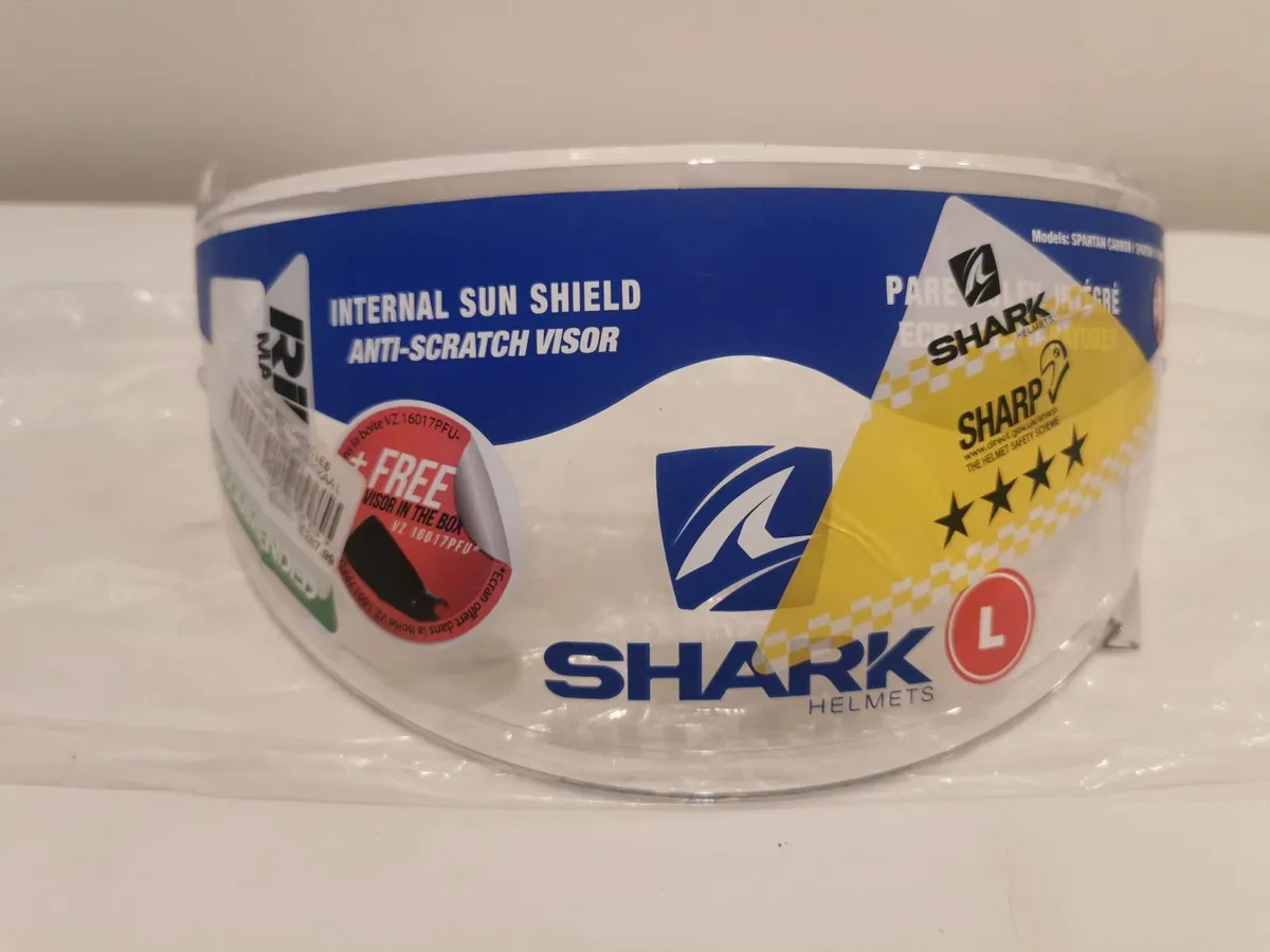 Brand New Original SHARK Visor - Image 1