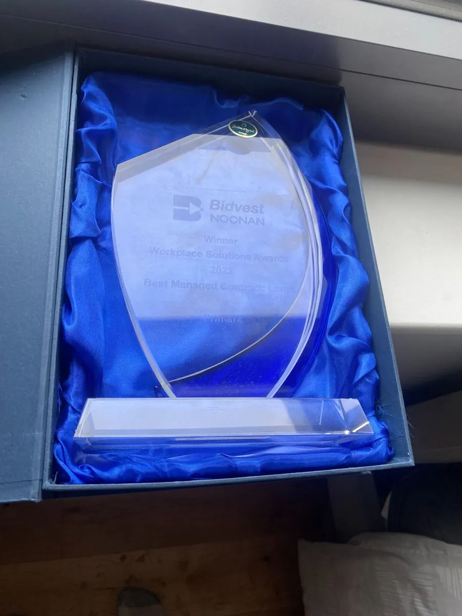 DUBLIN CRYSTAL AWARD