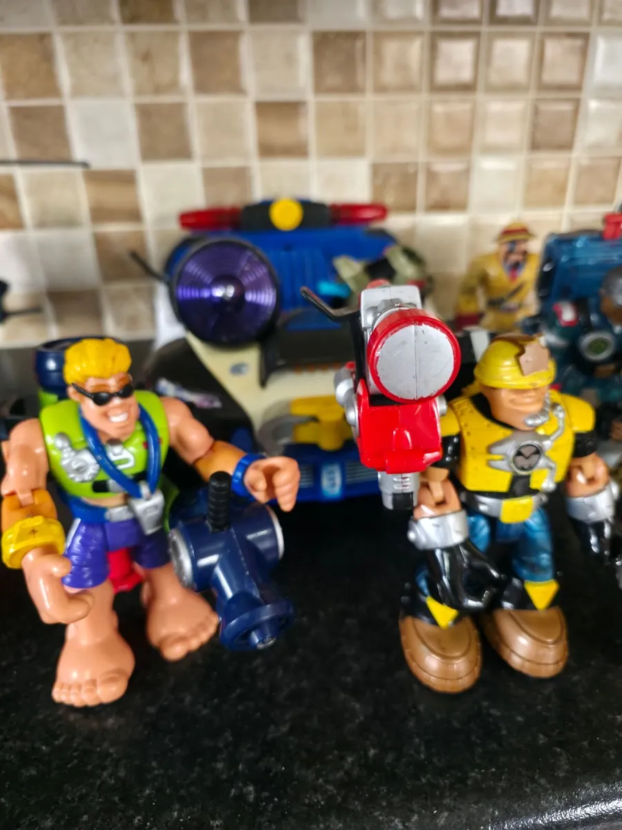 Vintage fisher price Action heroes - Image 2