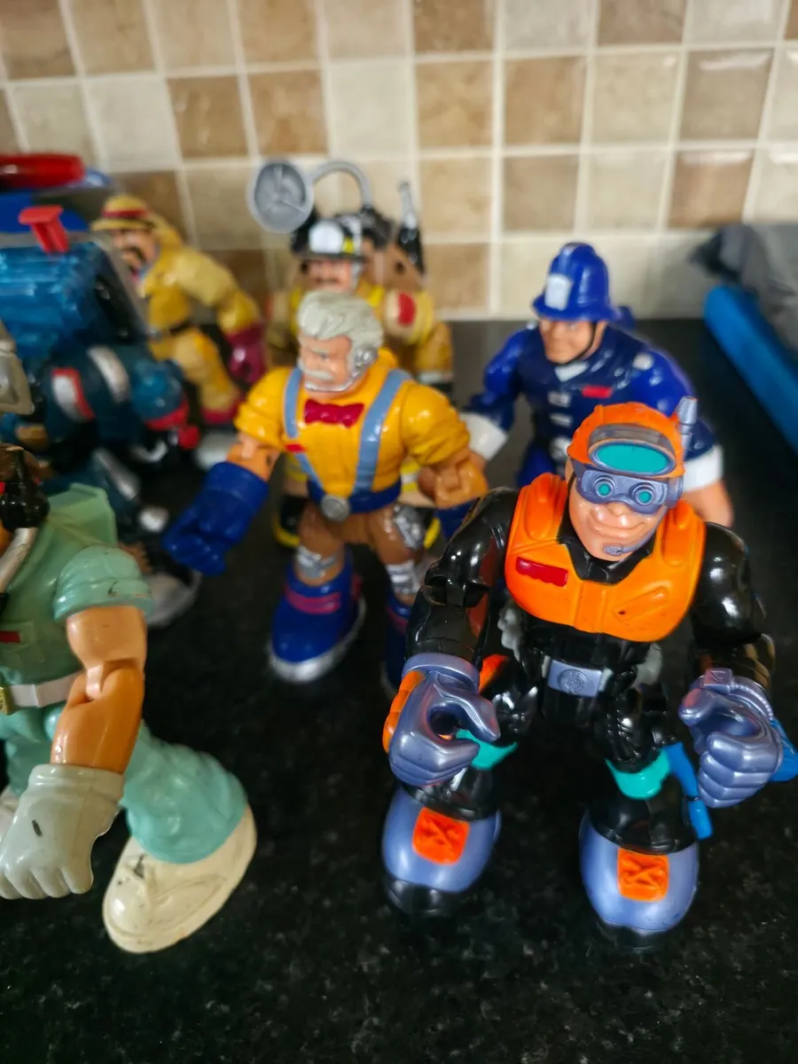 Vintage fisher price Action heroes - Image 3