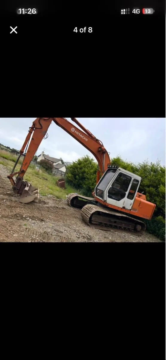 Hitachi fh130-3 Digger 13 ton digger - Image 4