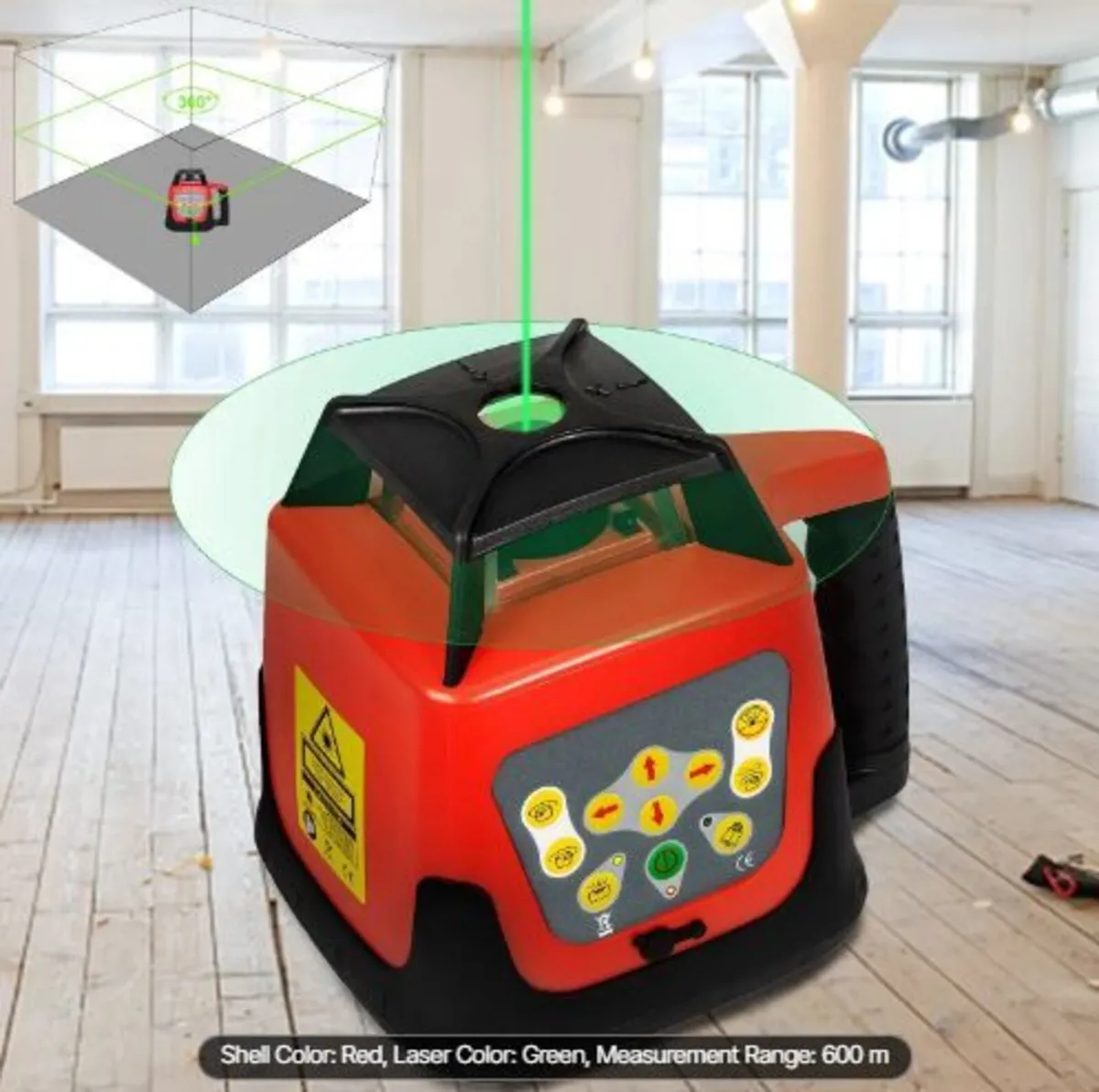 Laser Level Green Beam Self Rotating - Image 3