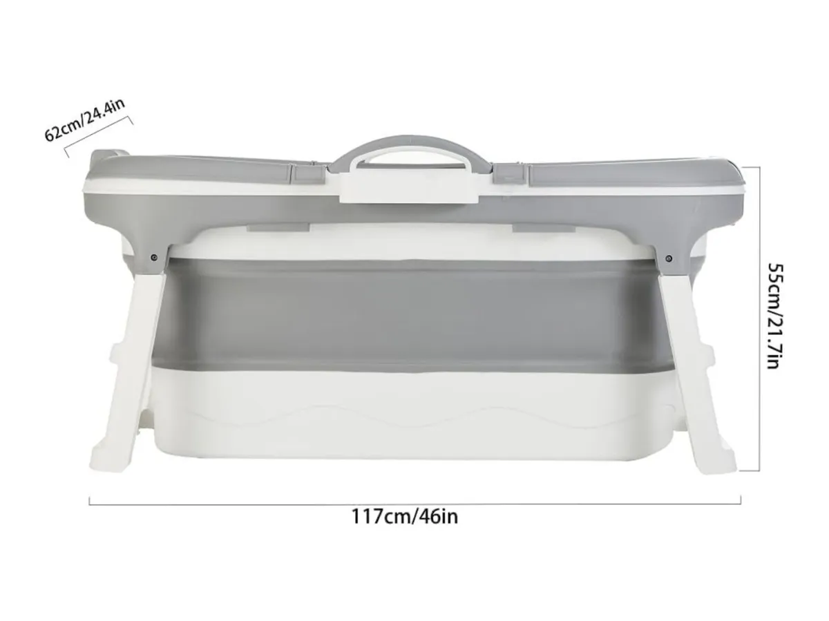 Folding Bathtub / Cold Plunge Ice Bath – Brand New - Image 1