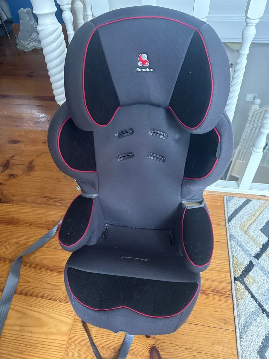 High back car seat (memory foam) Renolux brand - Image 4