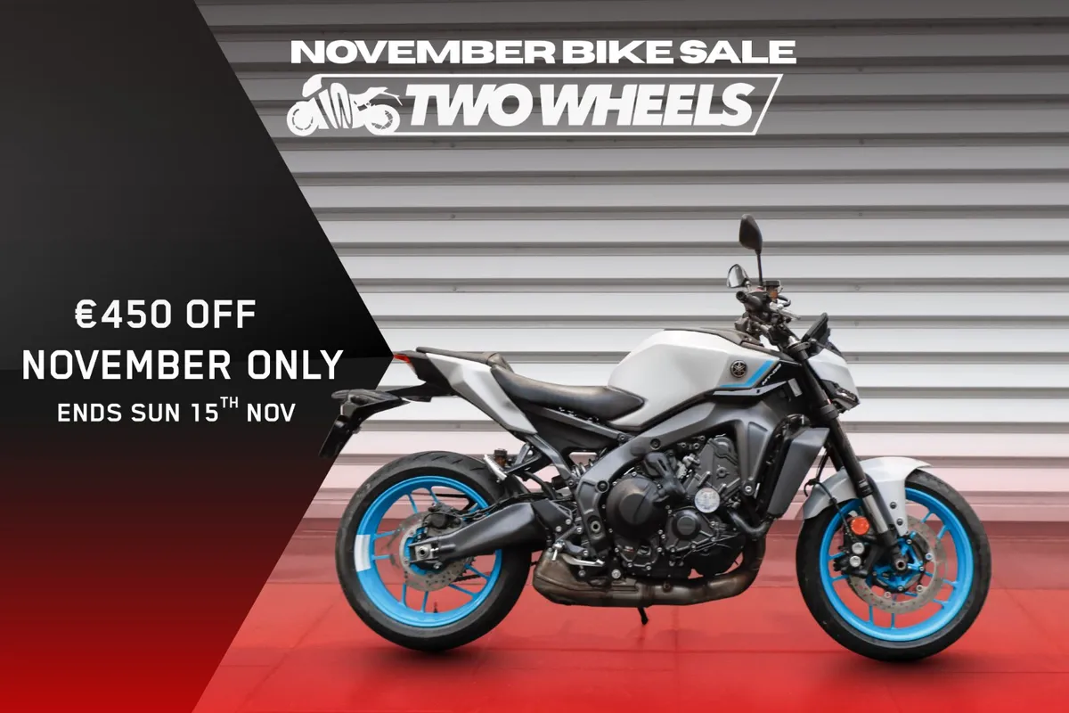 YAMAHA MT-09 NOW ONLY €10,000 - Image 1