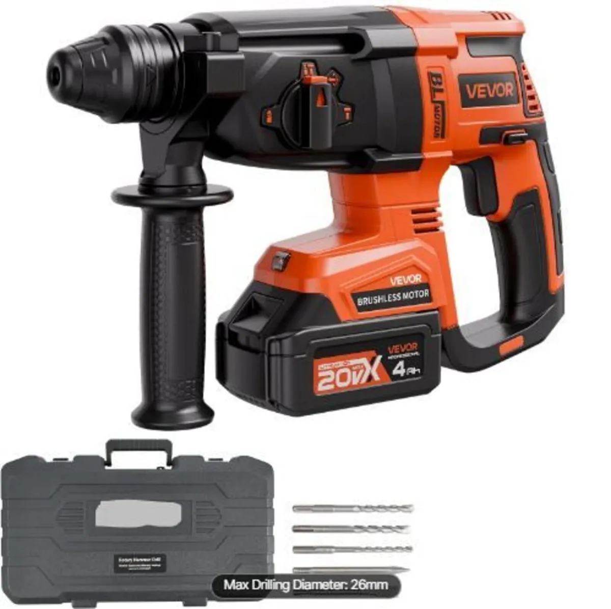 20V Brushless Cordless Hammer Drill, - Image 3