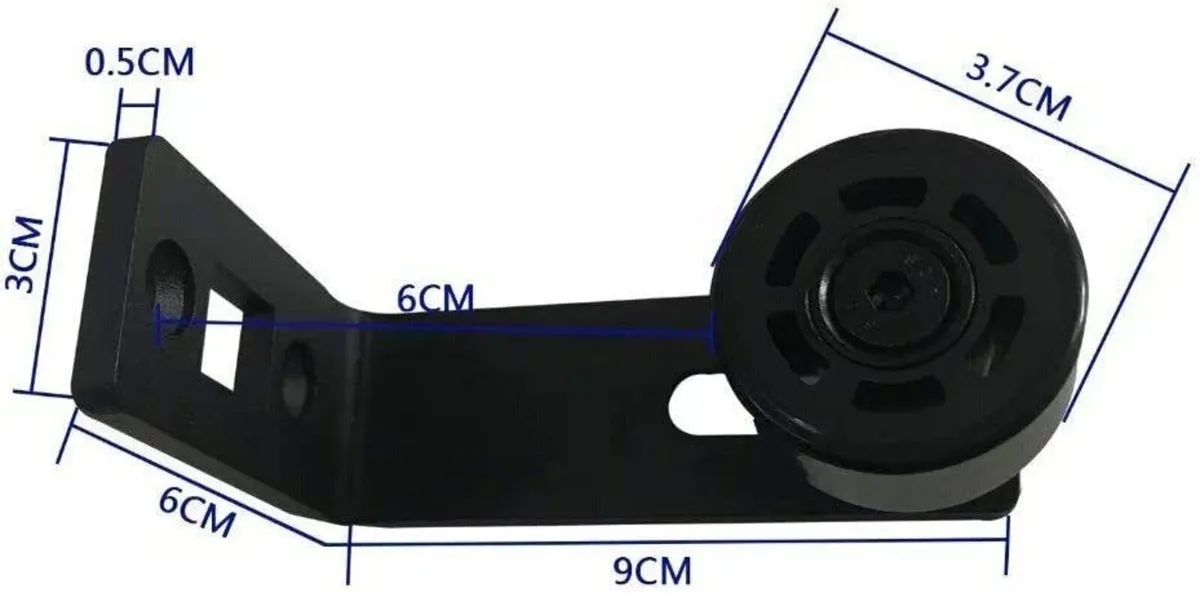Adjustable Heavy-Duty Sliding Door Hardware - Image 4