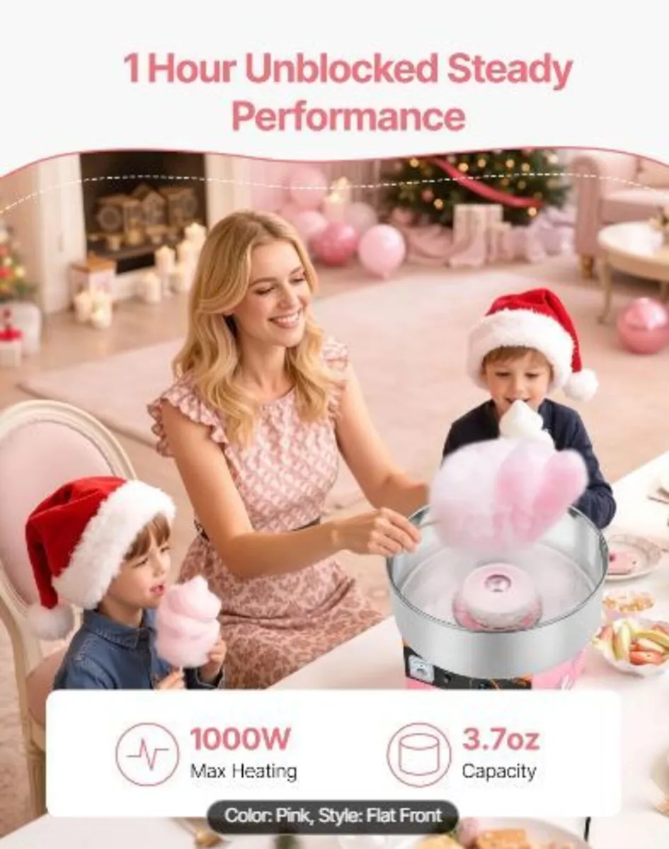 Cotton Candy Machine Commercial, 1000W - Image 4