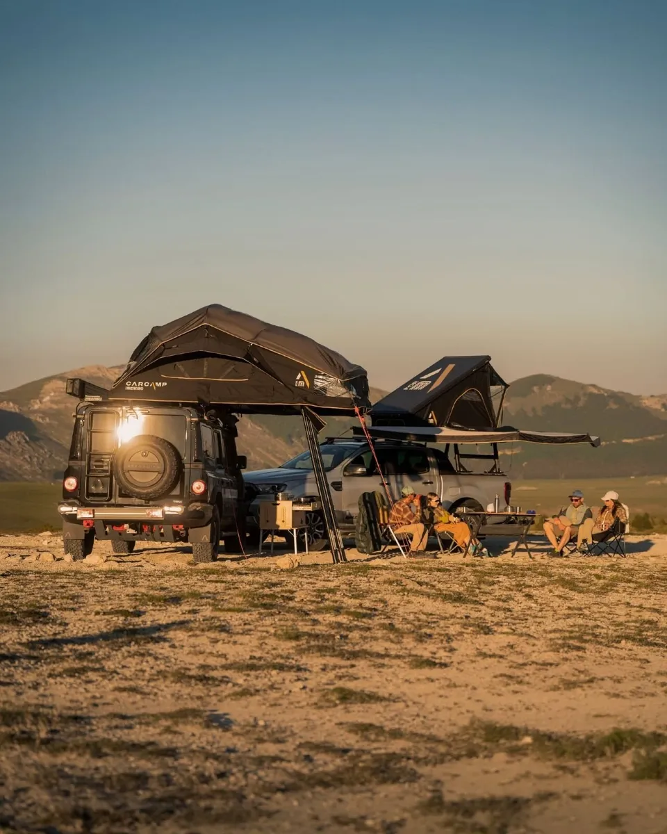 🏕️ CarCamp ALBA 4 –4 Person Expedition Roof Tents - Image 1
