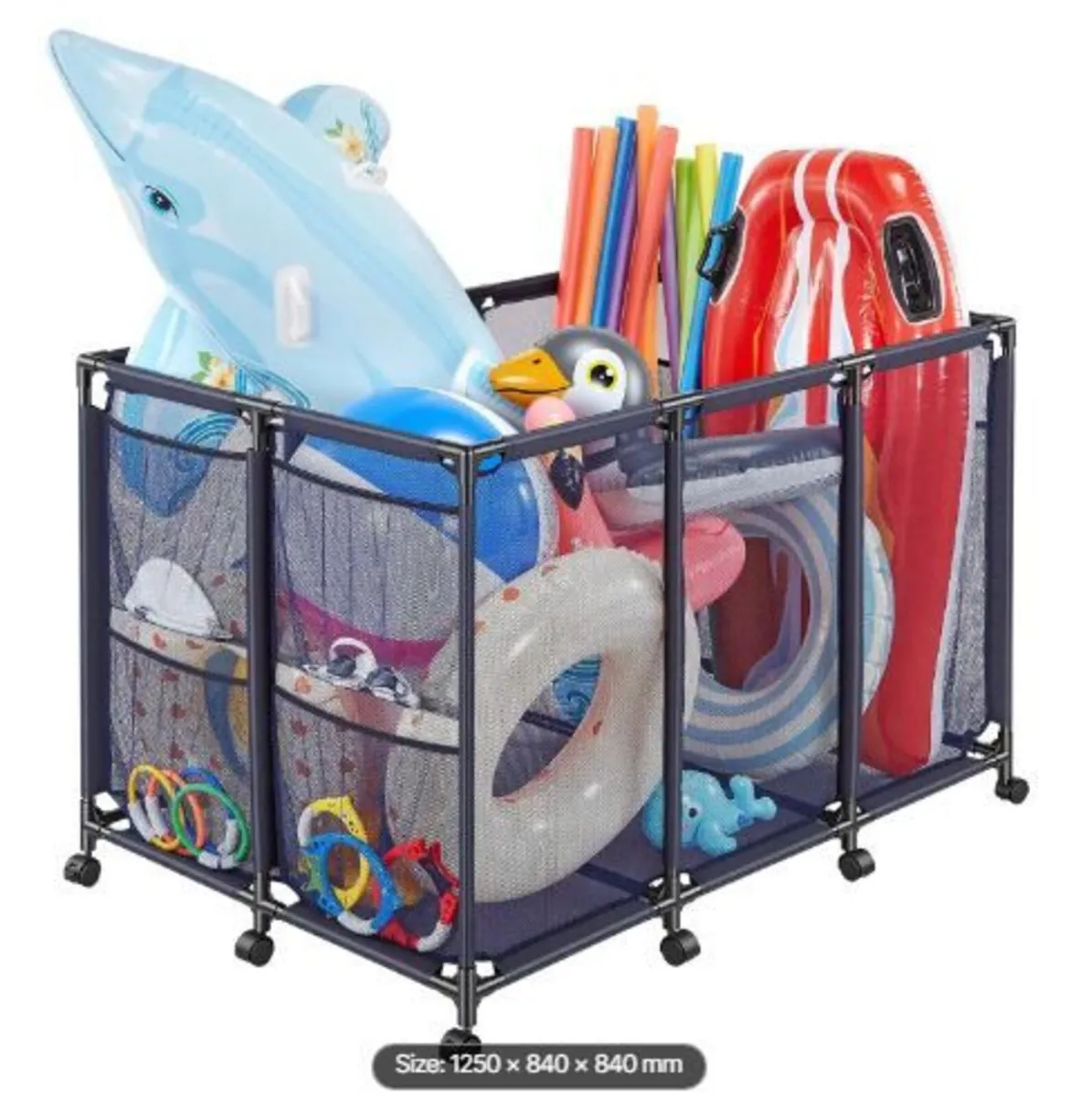 Pool Storage Bin, 125 x 84 x 84 cm - Image 4