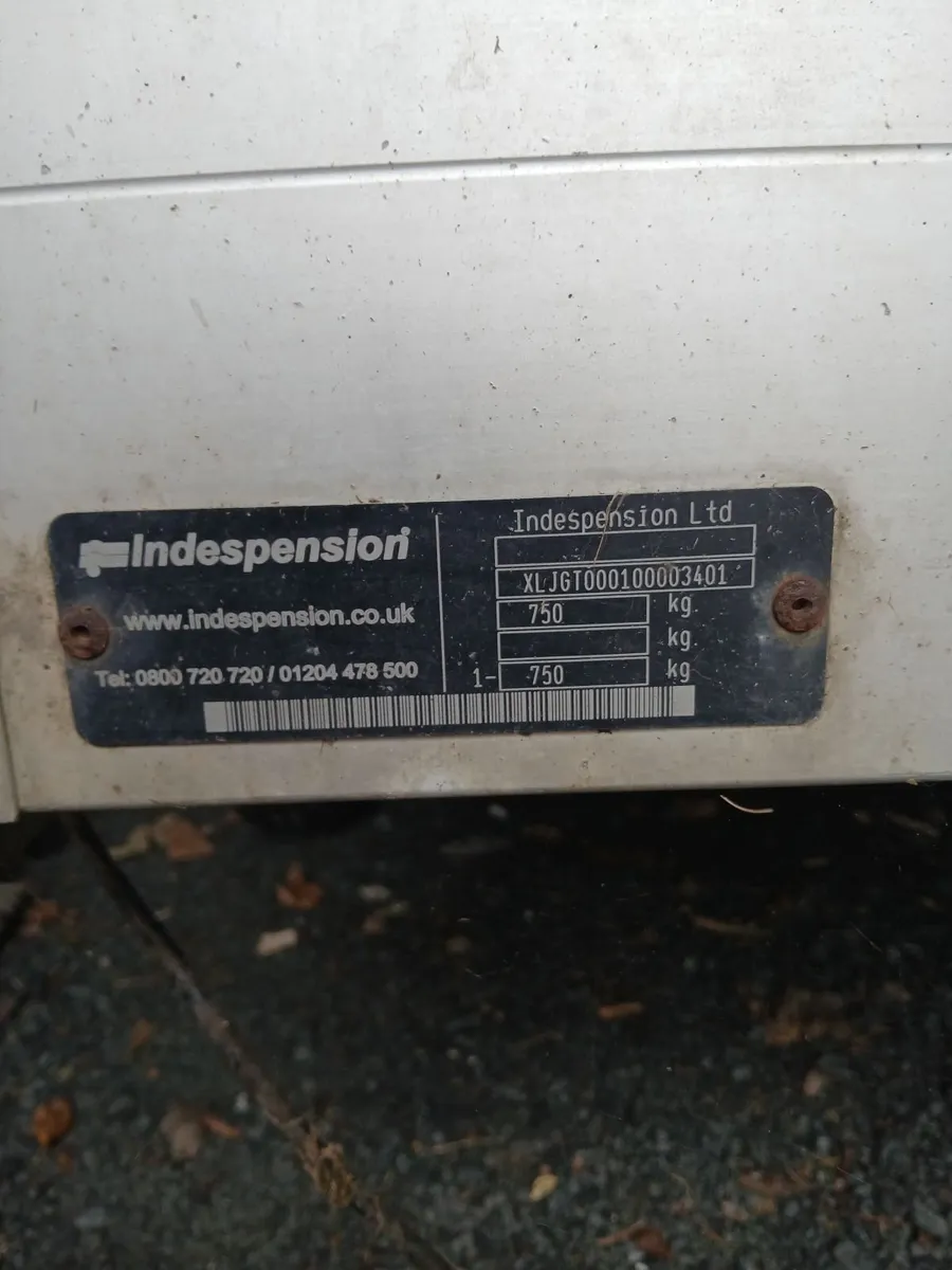 Aluminium  Indespension box trailer - Image 2