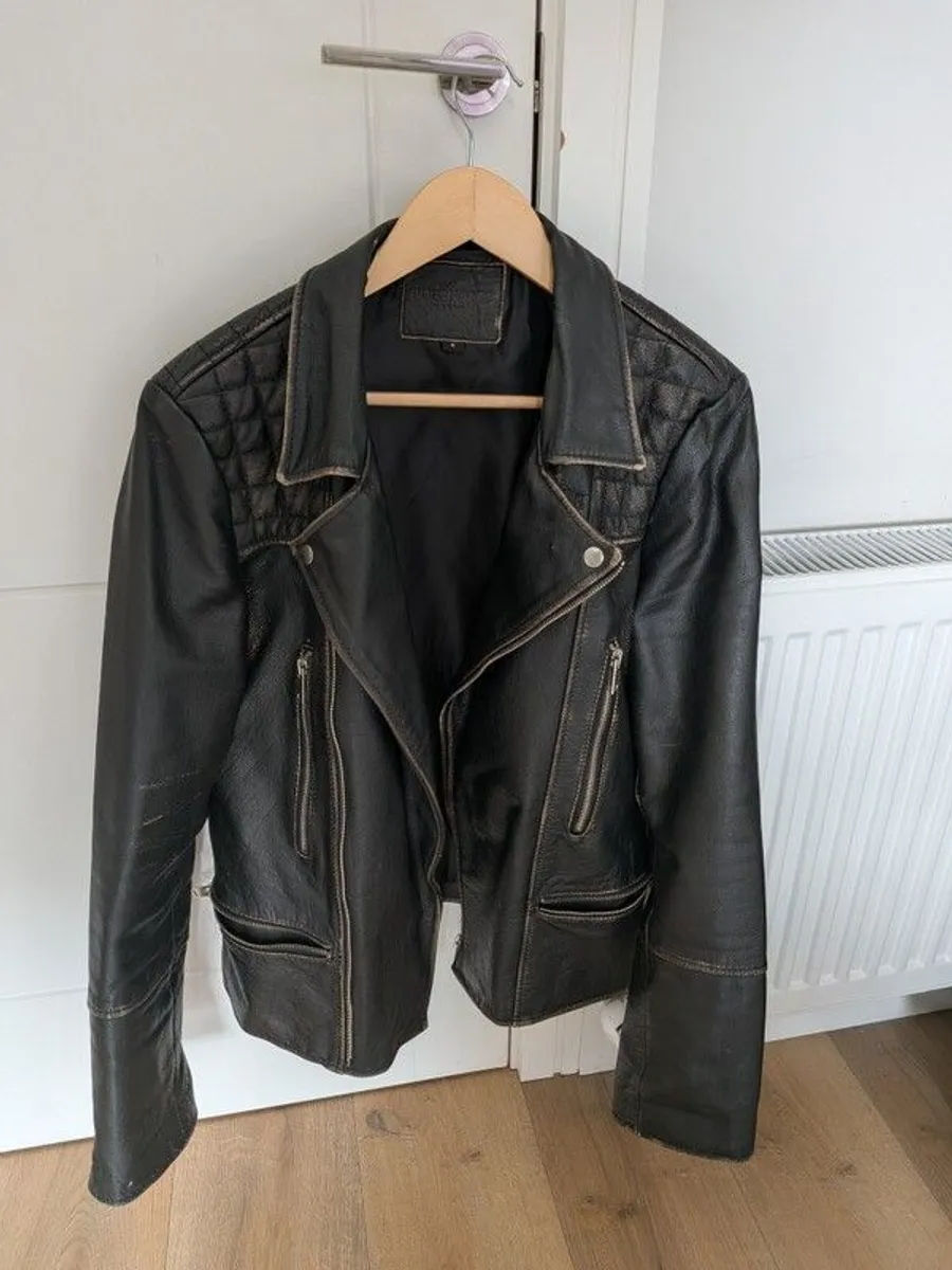 men's leather jacket - Image 1