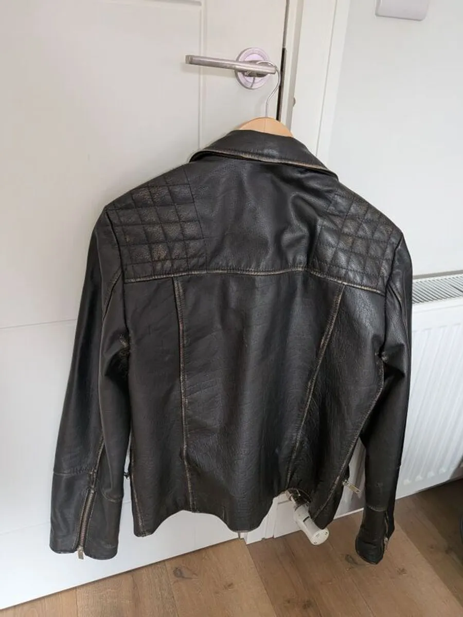 men's leather jacket - Image 2
