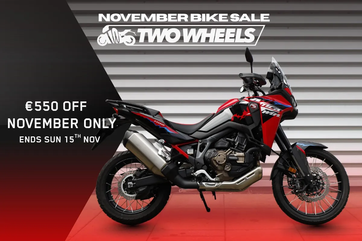 HONDA CRF1100D Africa Twin DCT NOW ONLY €16,950 - Image 1