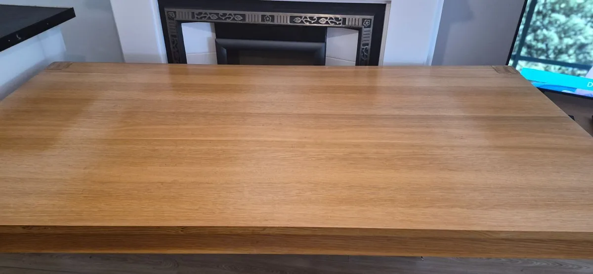 A Solid Oak Table - Image 3