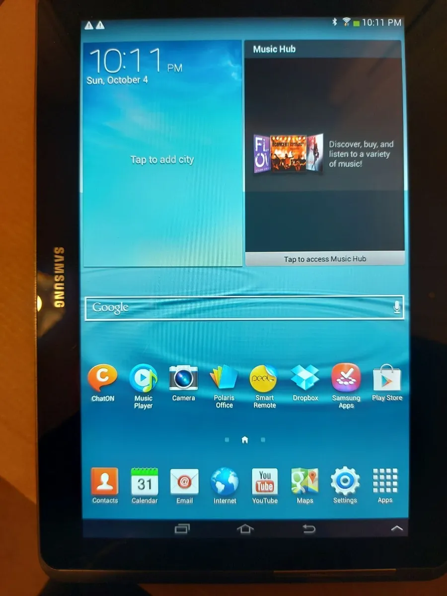 Samsung Galaxy Tab 2, Black, 16GB, Model GT-P5113, - Image 2