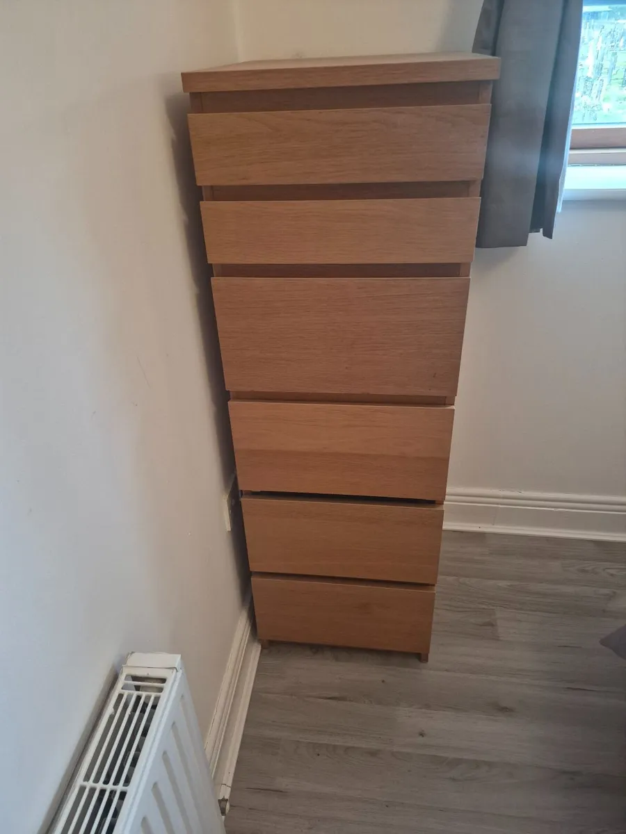 Ikea MALM Chest of 6 drawers - Image 2