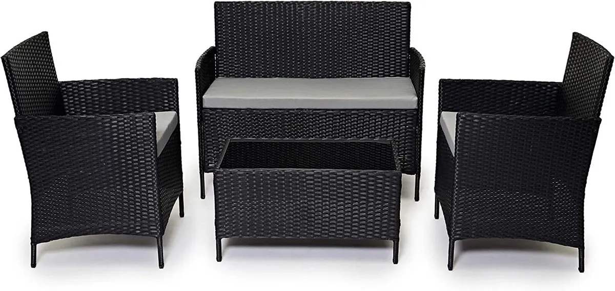 Rattan Outdoor Sofa Set for Garden and Patio - Image 4