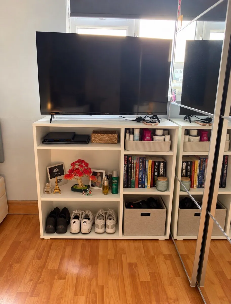 IKEA VIHALS Shelving Unit – White