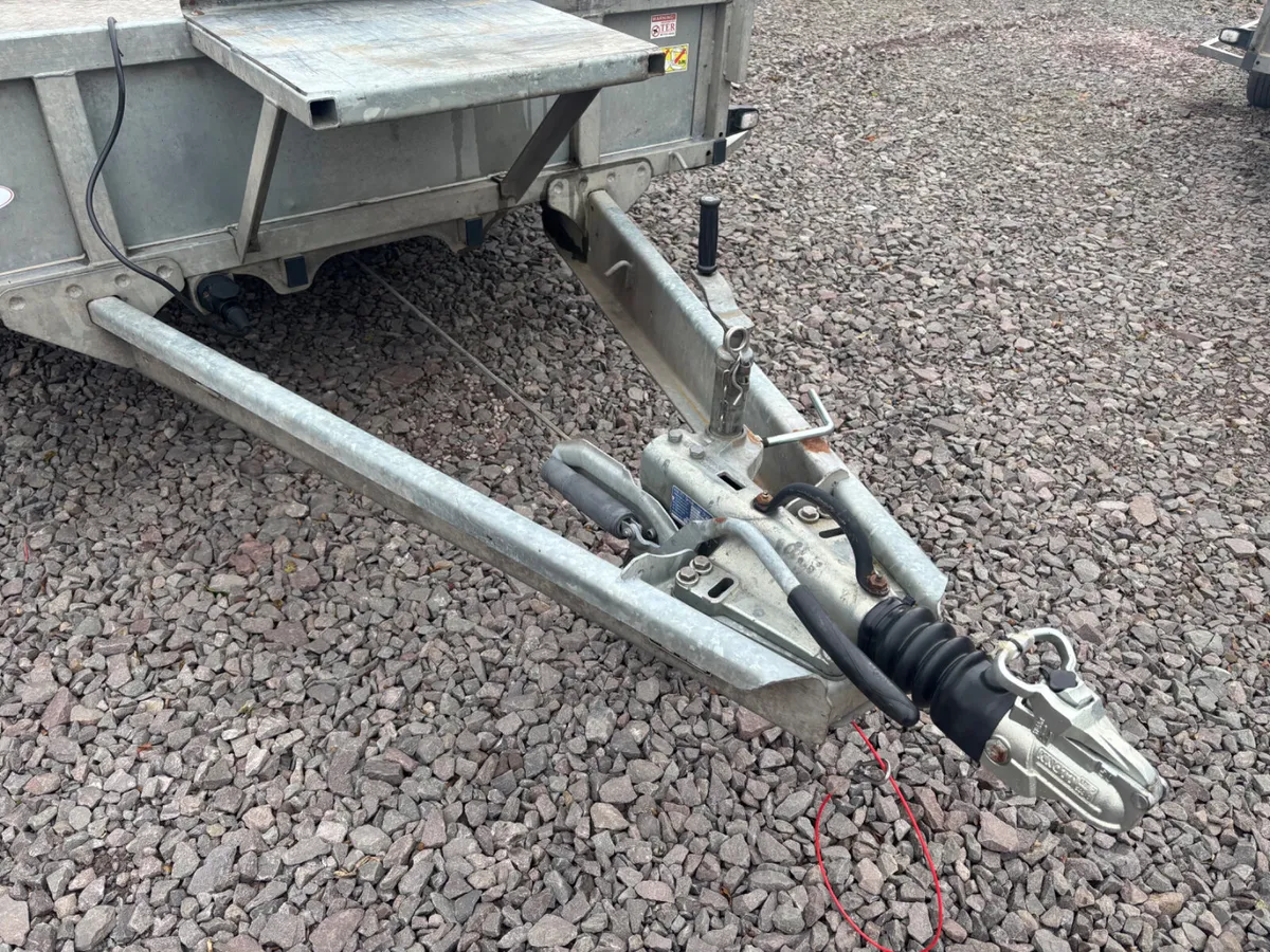 Ifor williams 12ft x 6ft Tri axle plant trailer - Image 2