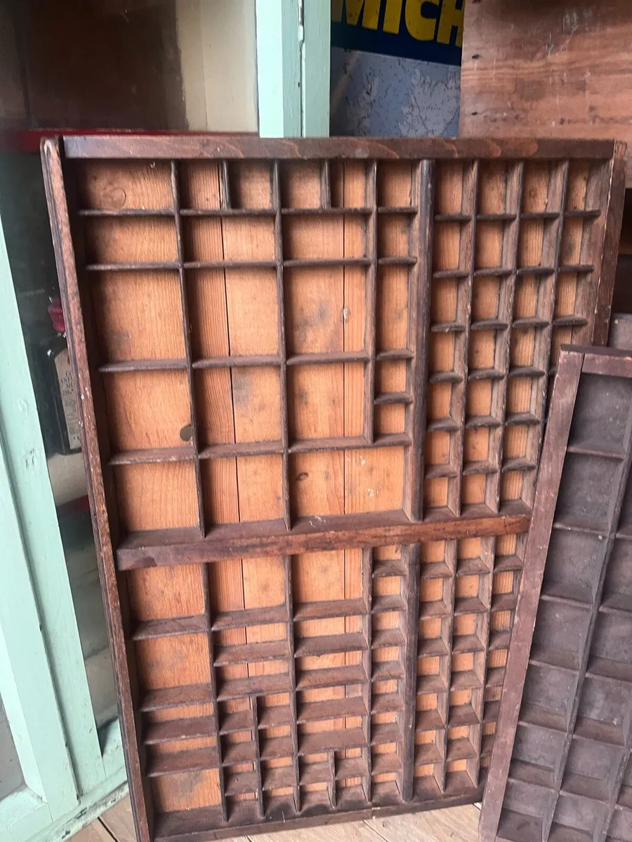 Old Printers Trays - Image 3