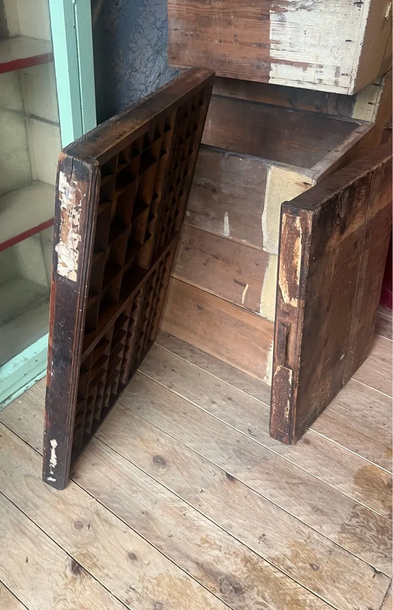 Old Printers Trays - Image 4