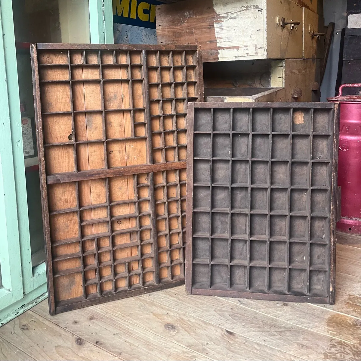 Old Printers Trays - Image 2