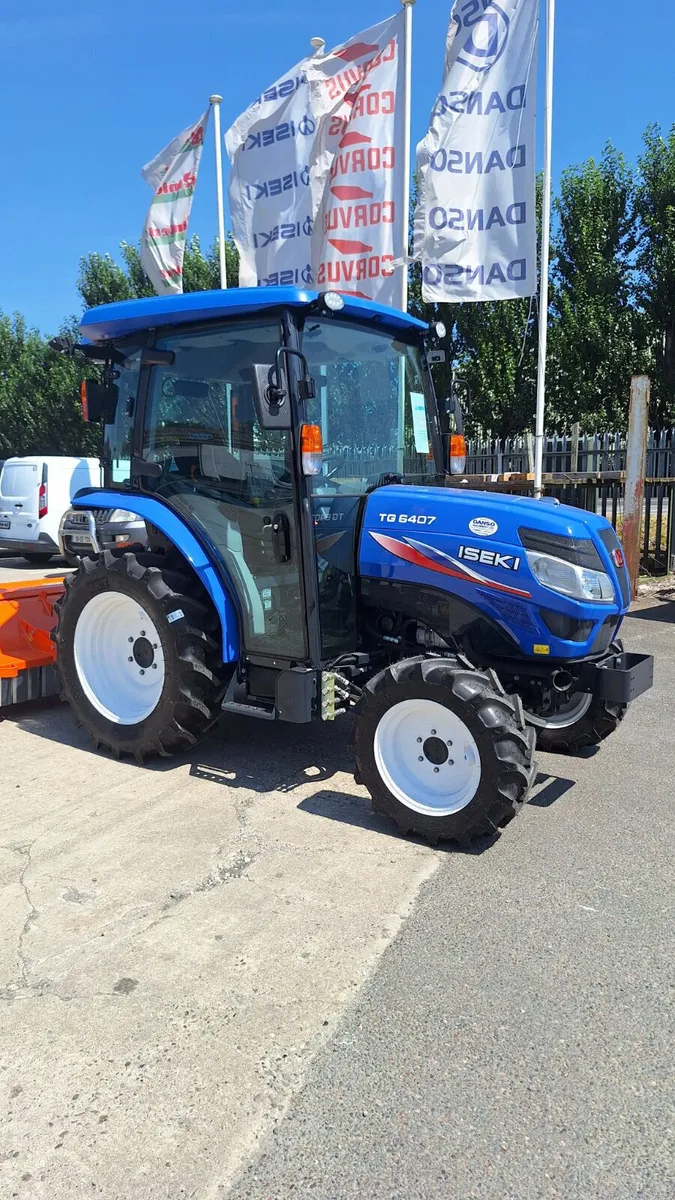 Demo Iseki TG6407 tractor - Image 4